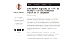 Desktop Screenshot of oscarduenas.com